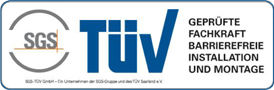 TÜV - Geprüfte Fachkraft für barrierefreie Installation und Montage